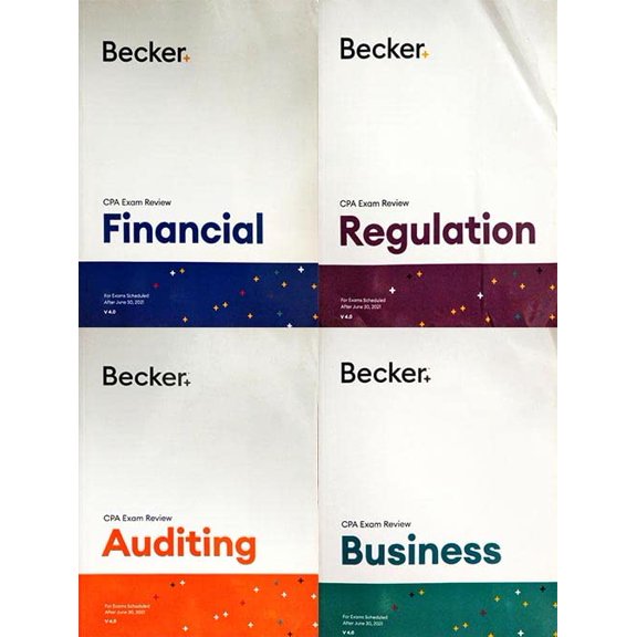Pre-Owned Becker CPA Financial FAR V4.0 For Exams Scheduled After June 30, 2021 (Paperback), English