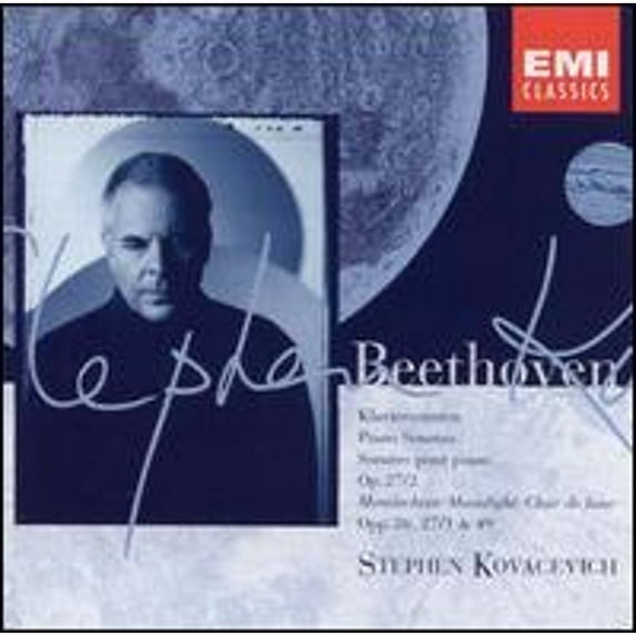 Pre-Owned Beethoven: Klaviersonaten, Opp. 27/2 "Mondschein" 26, 27/1 & 29 (CD 0724355713124) by Stephen Kovacevich (piano)