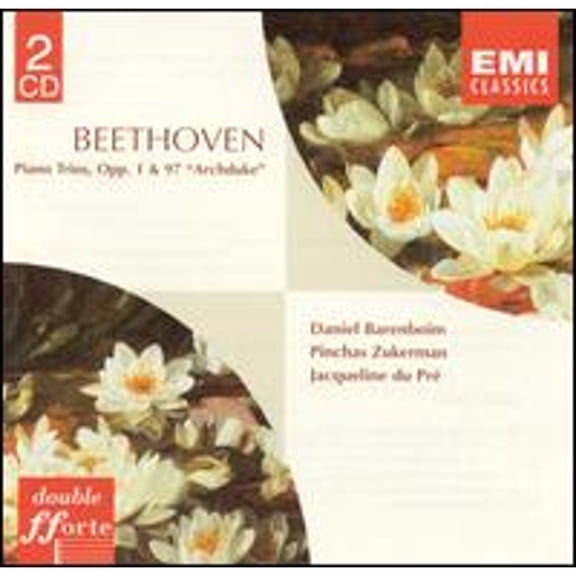 Pre-Owned Beethoven: Piano Trios, Opp. 1 & 97 (CD 0724357483124) by Daniel Barenboim (piano), Jacqueline du Pr (cello), Pinchas Zukerman (violin)