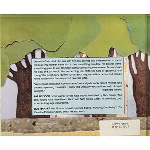 Pre-Owned Benny's Pennies (Hardcover) 0385416024 9780385416023