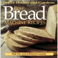 PreOwned Best Bread Machine Recipes For 11/2 and 2 Pound Loaves