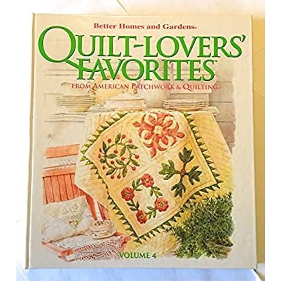 Pre-Owned Better Homes and Garden's Quilt-Lovers' Favorites Vol.4 Paperback