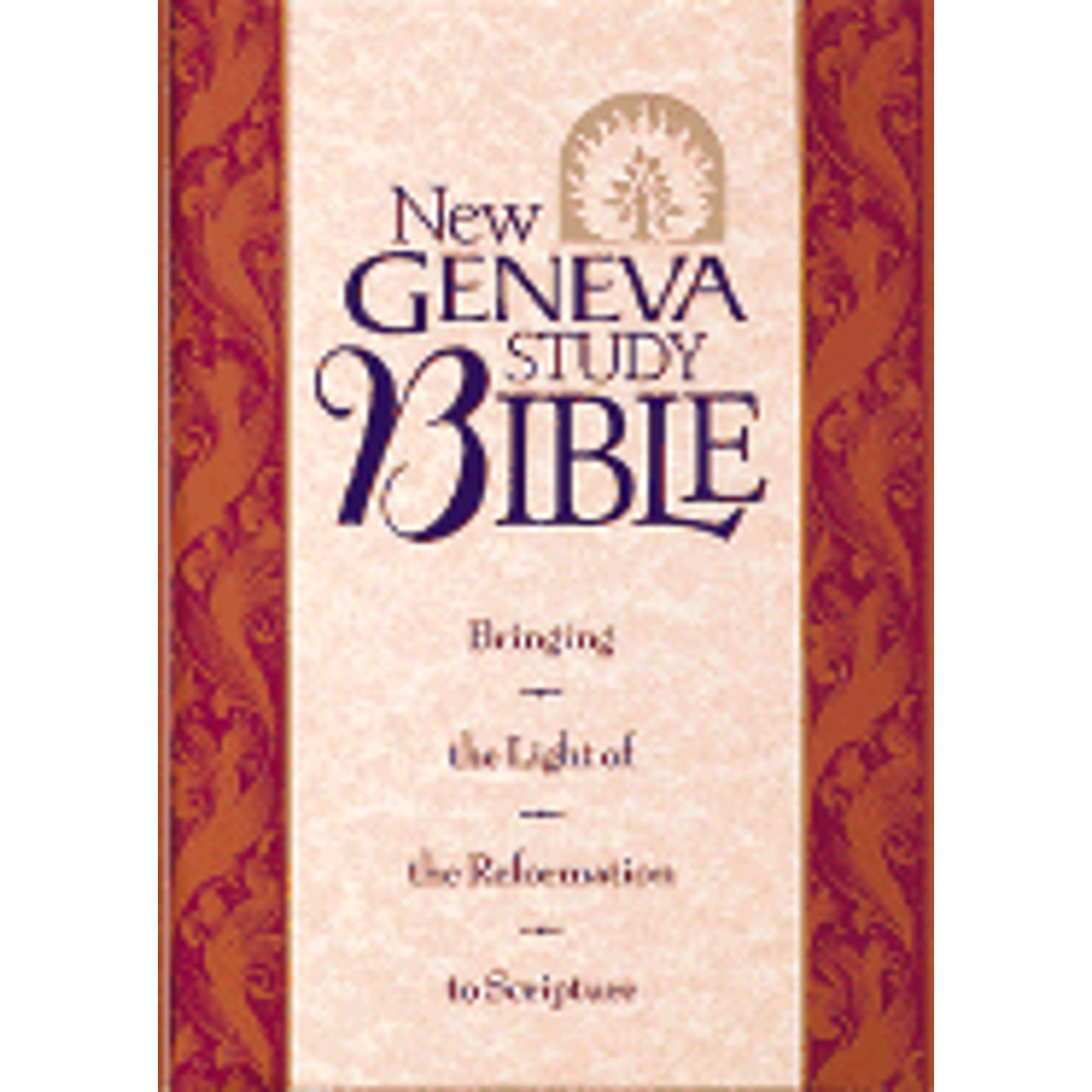 PreOwned Bible New King James Geneva Study Bible (Hardcover 9780840710918) by Nelsonword