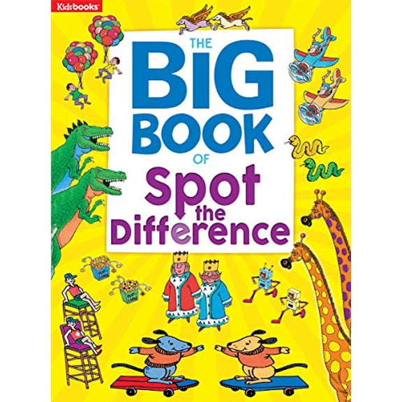 Pre-Owned The Big Book of Spot the Difference Backlist Inventory (Formerly 905-7) (Paperback) 1628856858 9781628856859
