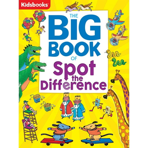 Pre-Owned The Big Book of Spot the Difference Backlist Inventory (Formerly 905-7) (Paperback) 1628856858 9781628856859