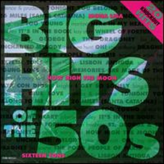 Pre-Owned Big Hits of the 50's (CD 0724381947227) by Various Artists