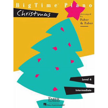 Pre-Owned Bigtime Piano Christmas - Level 4 (Paperback 9781616770167) by Nancy Faber, Randall Faber