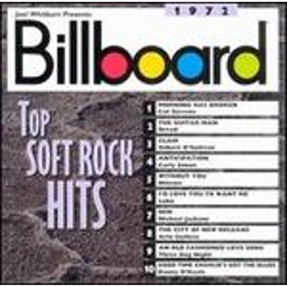 Pre-Owned Billboard Top Soft Rock Hits: 1972 (CD 0081227273828) by Various Artists