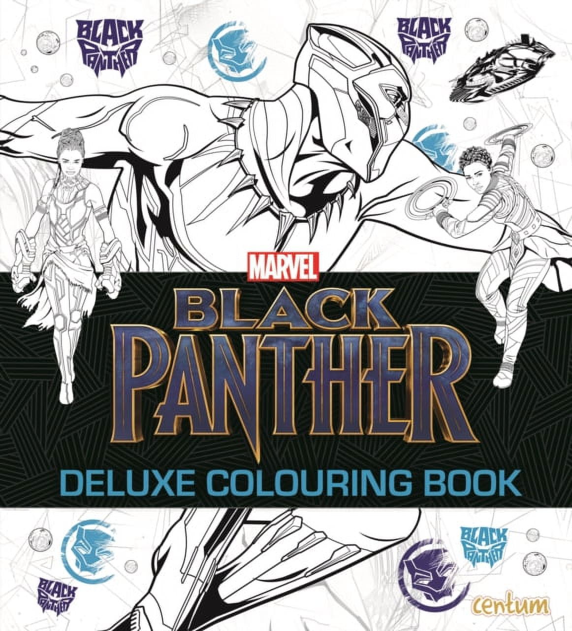 Pre-Owned Black Panther - Deluxe Colouring Book (Other) 9781911461685