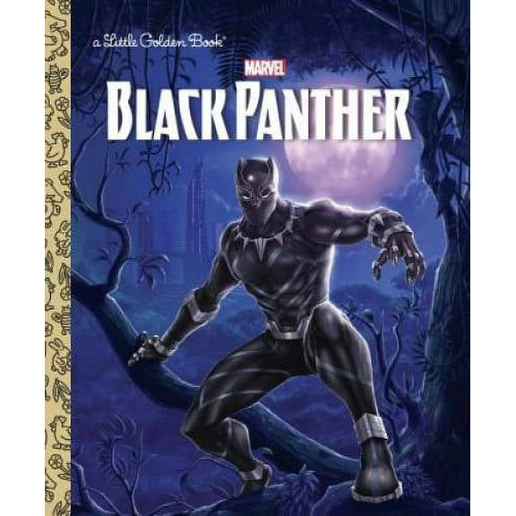 Pre-Owned Black Panther Little Golden Book (Marvel: Black Panther) (Hardcover) 1524763888 9781524763886