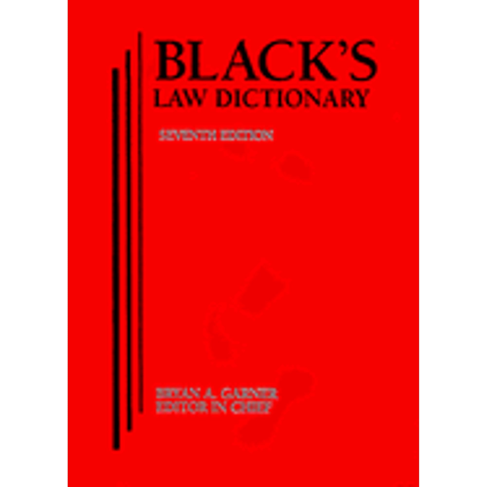 PreOwned Black's Law Dictionary (Hardcover 9780314228642) by Bryan A
