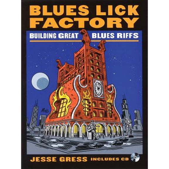 Pre-Owned Blues Lick Factory: Building Great Blues Riffs (Paperback) by Jesse Gress