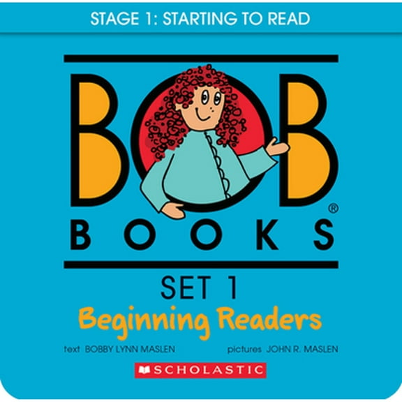 Pre-Owned Bob Books - Set 1: Beginning Readers Box Set Phonics, Ages 4 and Up, Kindergarten (Stage 1 (Paperback 9780439845007) by Bobby Lynn Maslen