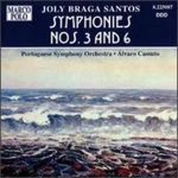 Pre-Owned Braga Santos: Symphonies 3 & 6 (CD 0636943508725) by Ana Ester Neves (soprano), Portuguese Symphony Orchestra, Alvaro Cassuto (conductor)