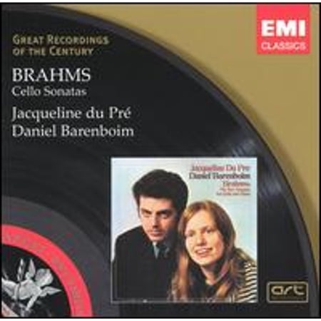 Pre-Owned Brahms: Cello Sonatas (CD 0724356275829) by Daniel Barenboim (piano), Jacqueline du Pré (cello)