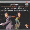 thumbnail image 1 of Pre-Owned Brahms: Haydn Variations; Waltzes; Sonata in F minor (CD 0745099225728) by Alexandre Rabinovitch (piano), Martha Argerich (piano), 1 of 1