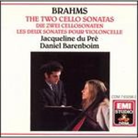 Pre-Owned Brahms: The Two Cello Sonatas (CD 0077776329826) by Daniel Barenboim (piano), Jacqueline du Pré (cello)