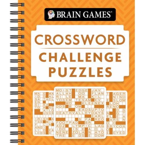 Pre-Owned Brain Games - Crossword Challenge Puzzles (Paperback) 9781639381265