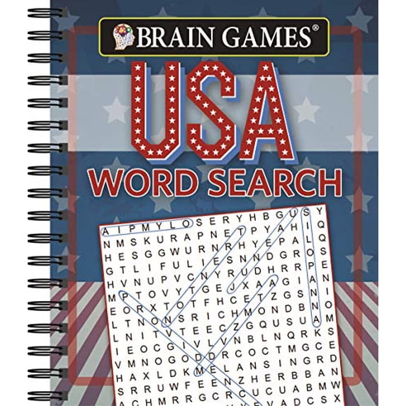Pre-Owned Brain Games - USA Word Search (#1) Paperback
