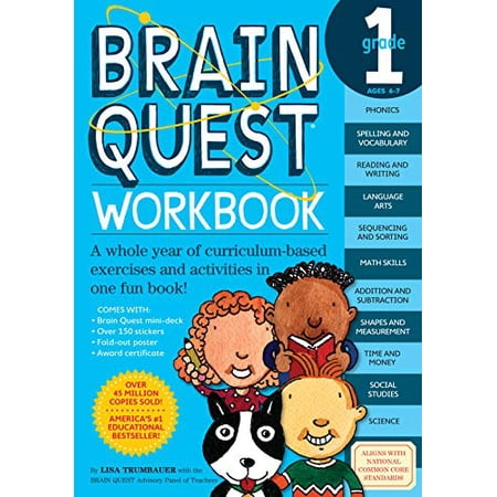 Brain Quest Workbook Grade 1 Paperback