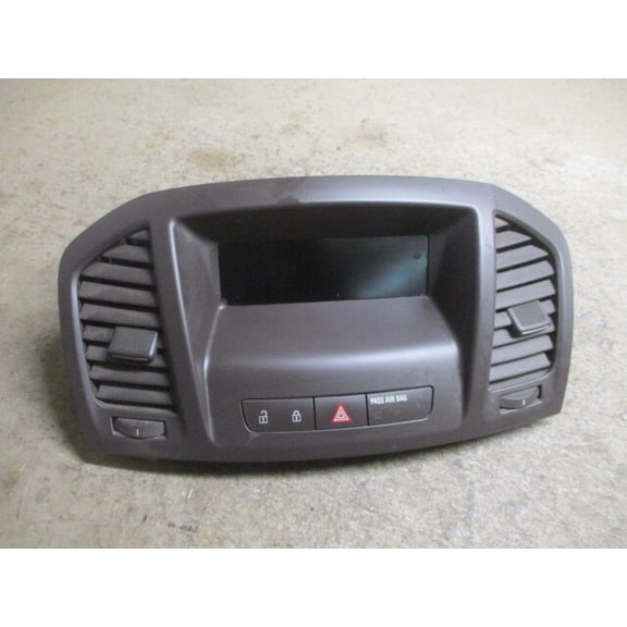 Pre-Owned Buick Regal Verano Dash Mount Information Display Screen OEM LKQ - Verify Specific Vehicle Fitment In Description - (Good)
