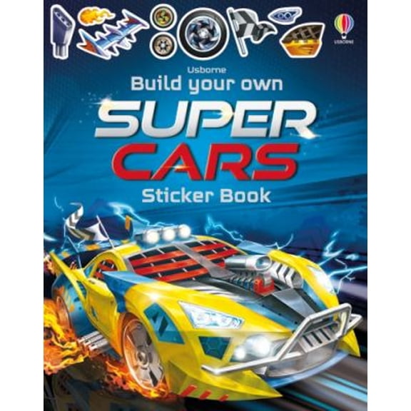 Pre-Owned Build Your Own Supercars Sticker Book (Paperback) by Simon Tudhope