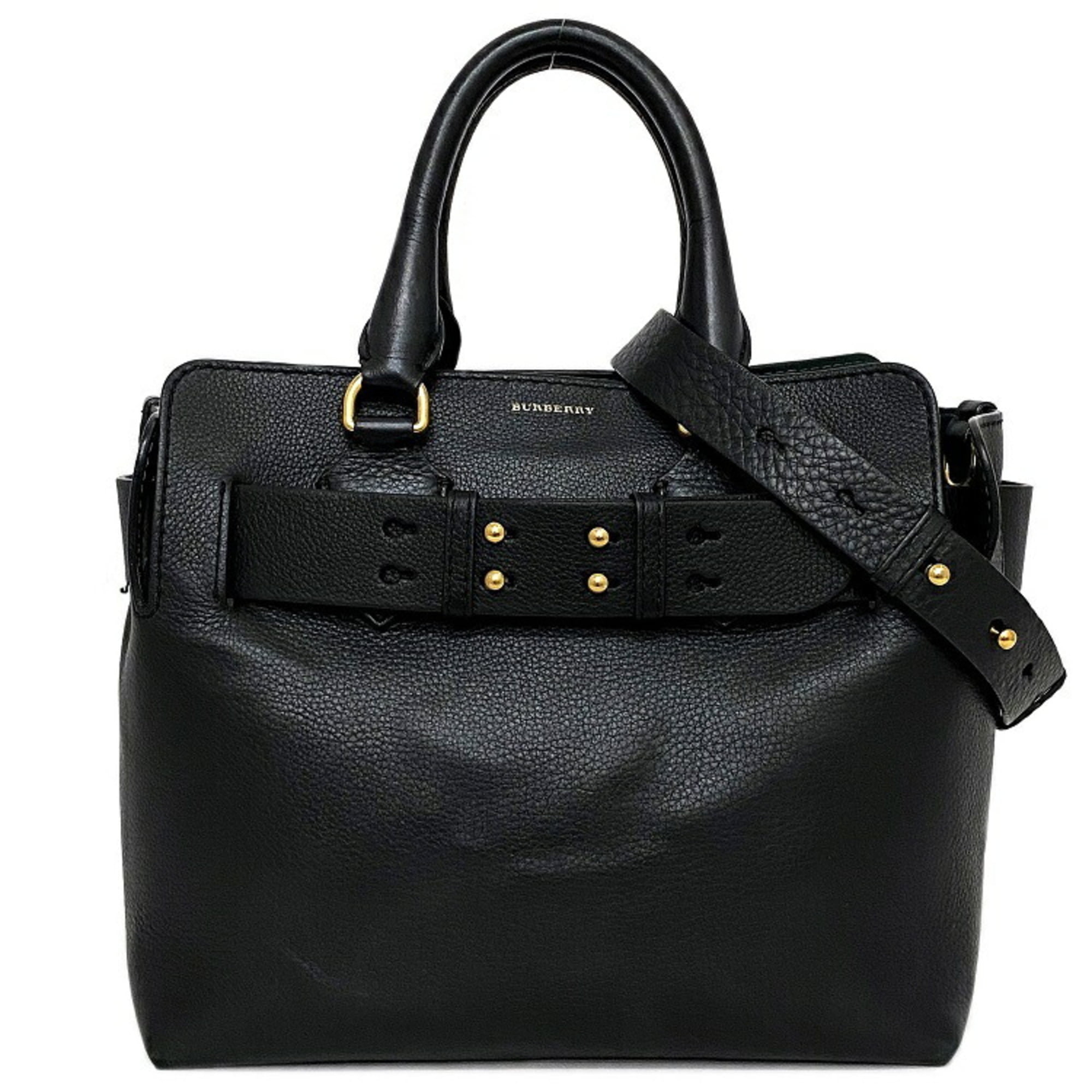 Burberry belt hotsell bag black