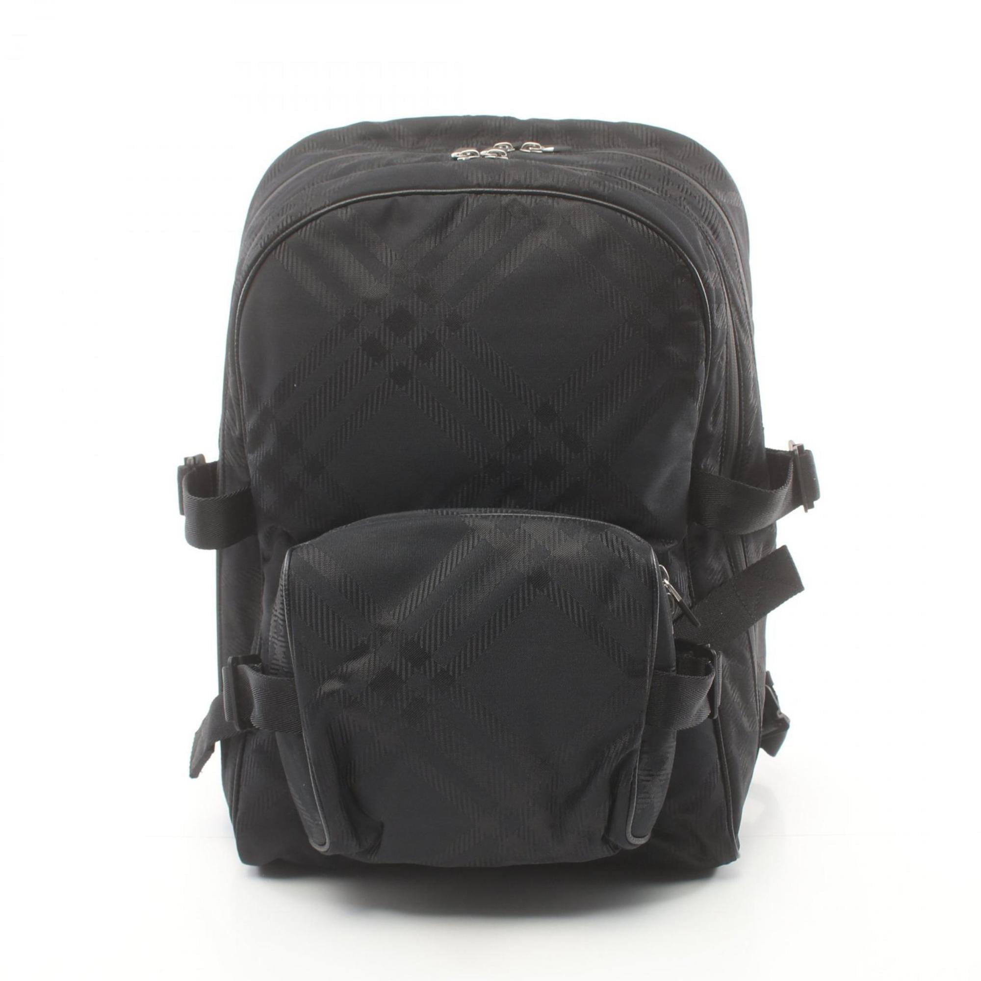 Pre Owned Burberry Backpack Bag Nylon Men s Black 8080840 New Walmart