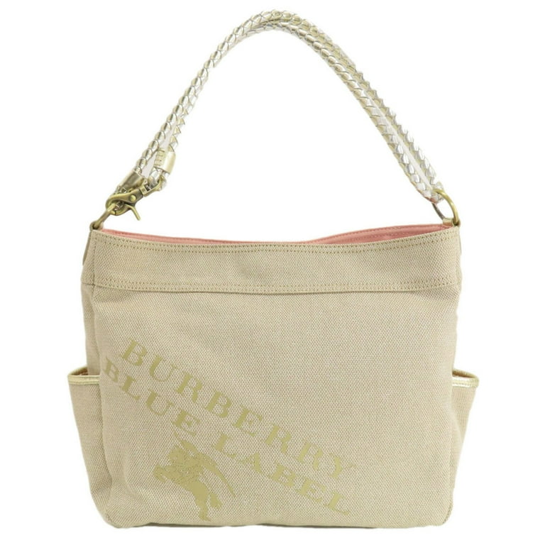 Pre Owned Burberry Blue Label Tote Bag Canvas Women s Good