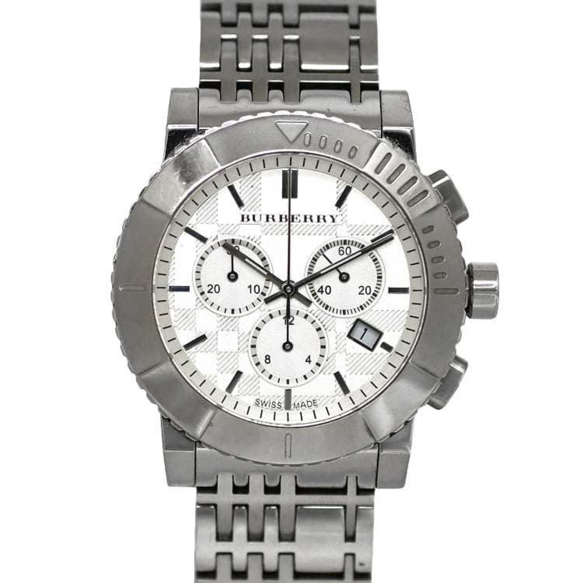 Burberry watch stainless steel clearance