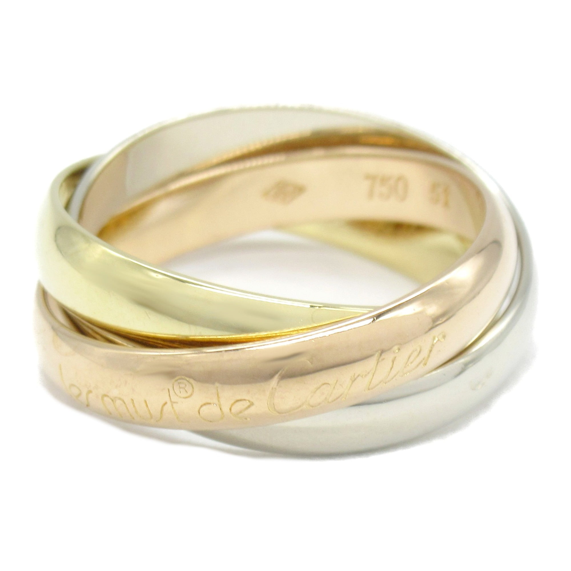 Anillo CarTIER Trinity pre-propietario en Oro 18K Guatemala Ubuy