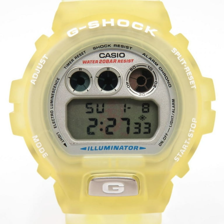 Pre-Owned CASIO Casio G-SHOCK G-Shock France 98 FIFA World Cup limited  model DW-6900WF-7T quartz watch (Fair)