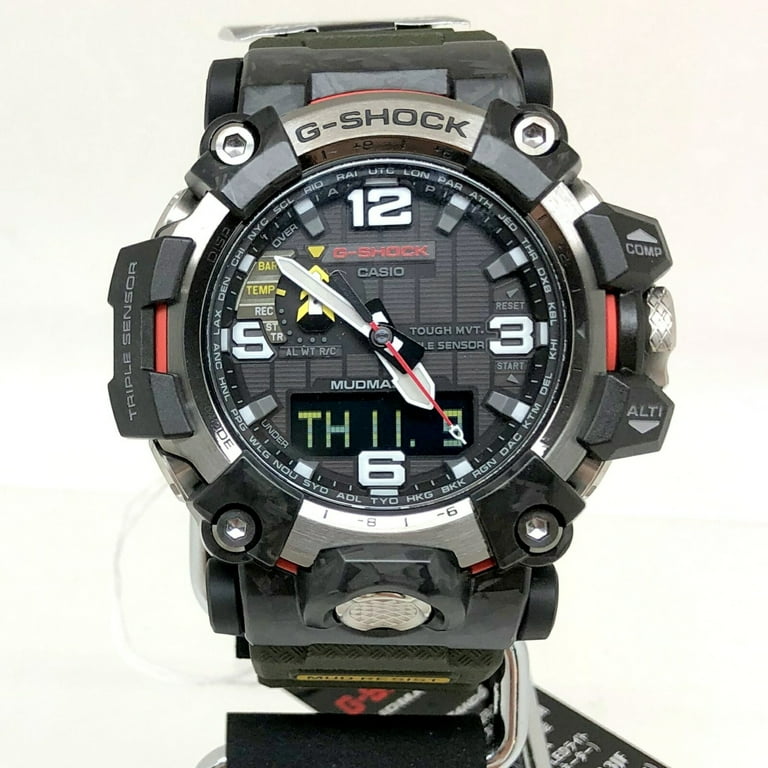 Pre-Owned CASIO Casio G-SHOCK Watch GWG-2000-1A3JF MUDMASTER Ana-Digi Radio  Solar Men's (Like New) - Walmart.com