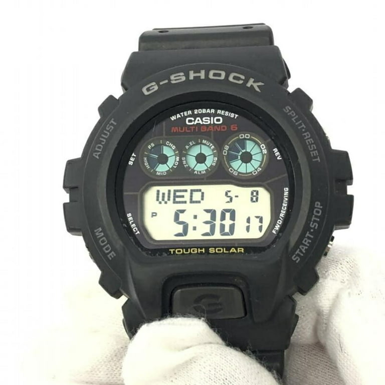 Pre-Owned CASIO G-SHOCK Watch GW-6900-1JF Solar Digital G Pre-Owned CASIO G-SHOCK Watch GW-6900-1JF Solar Digital G