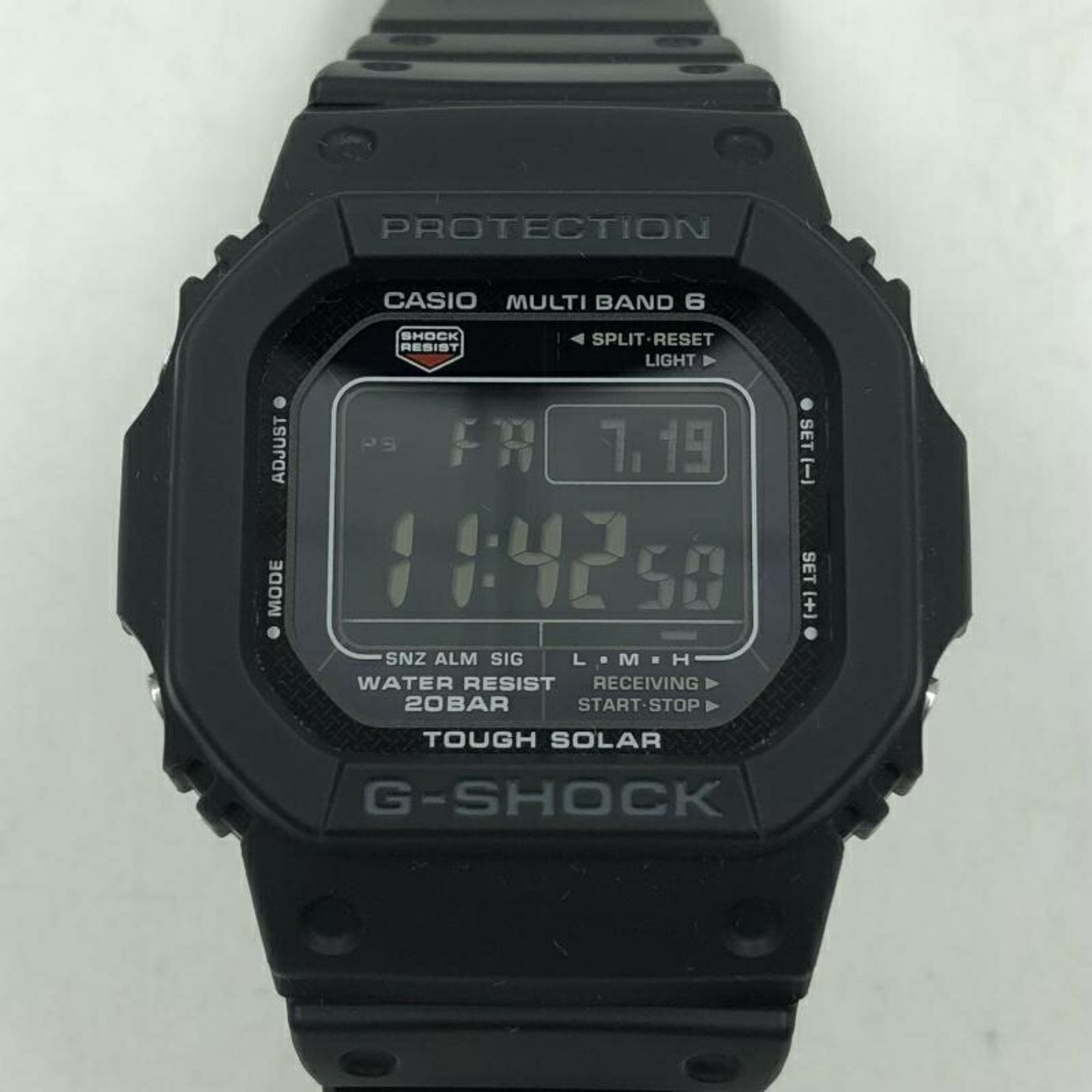 Pre-Owned CASIO G-SHOCK Watch GW-M5610U-1BJF Tough Solar Pre-Owned CASIO G-SHOCK Watch GW-M5610U-1BJF Tough Solar