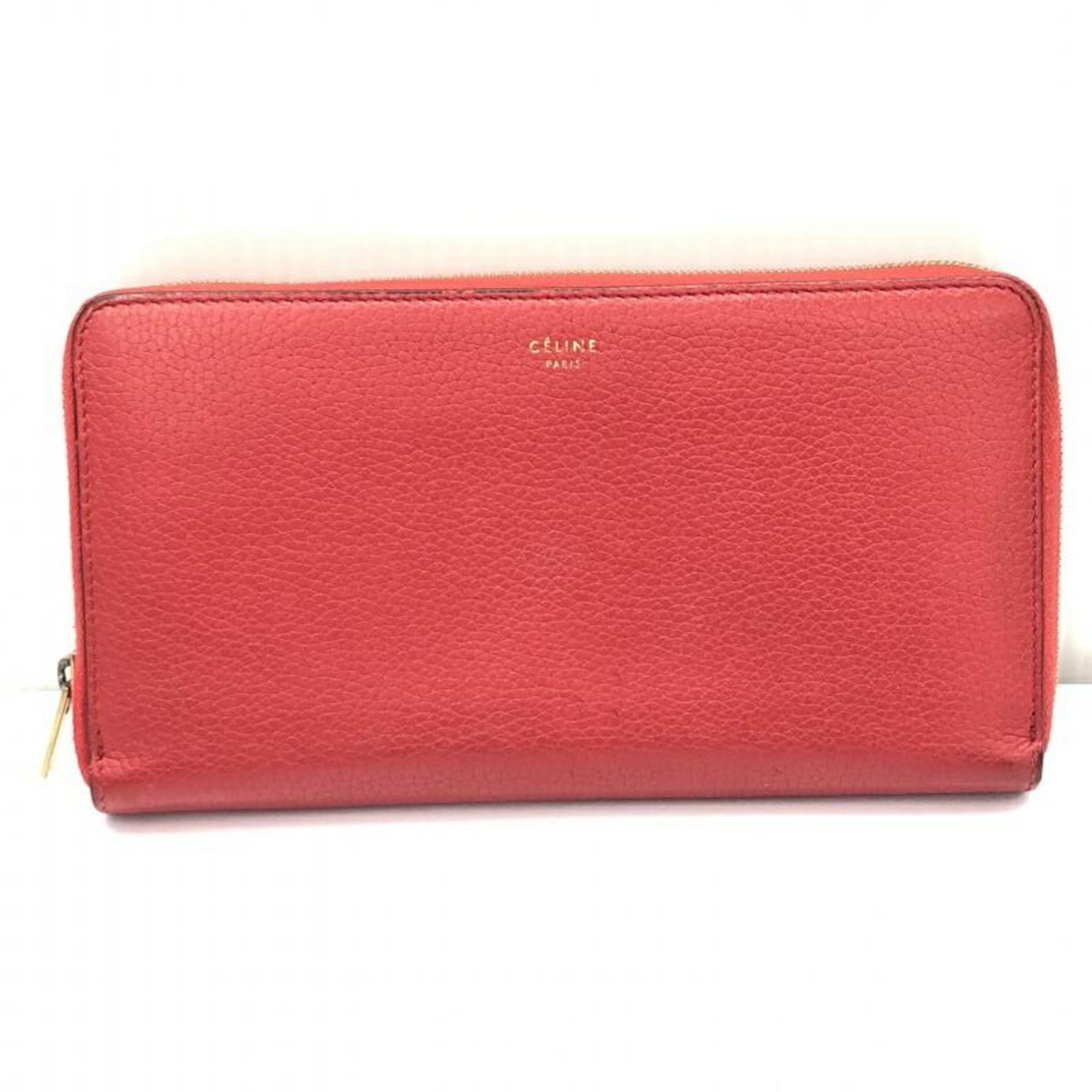 Pre Owned CELINE Accordion Zip Wallet Celine W CE 0173 Good Walmart