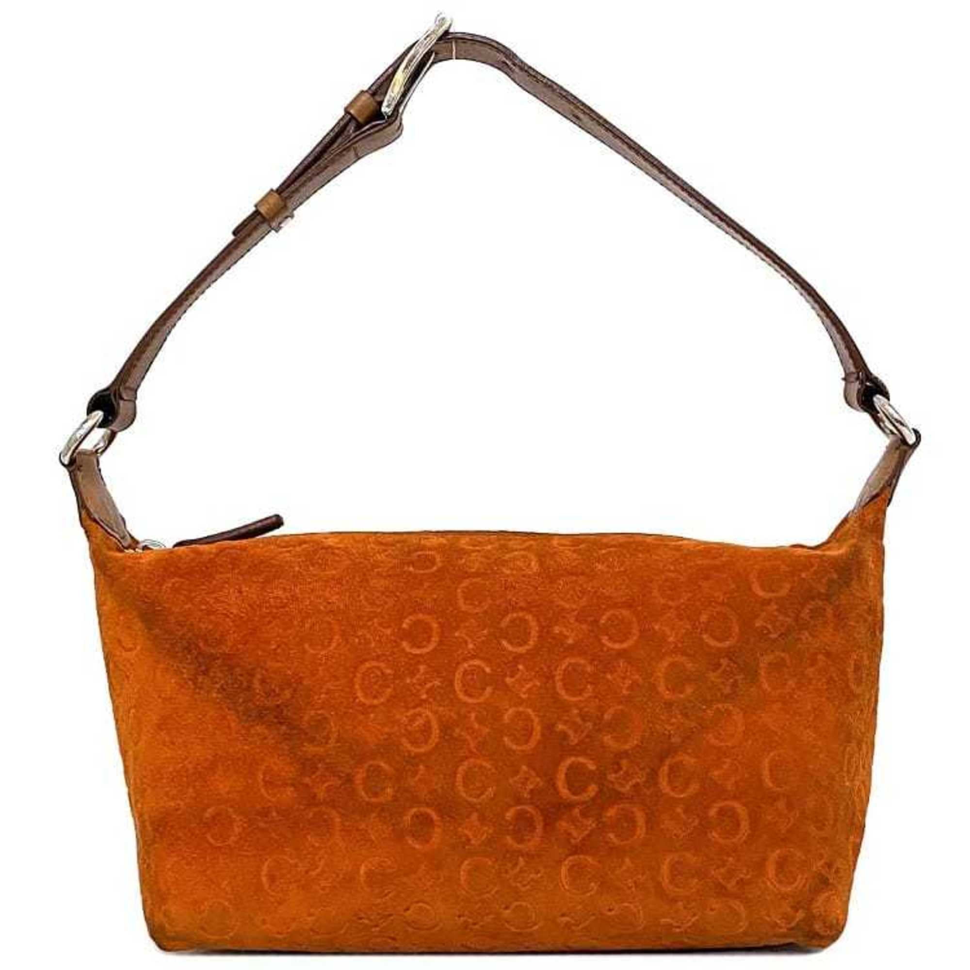 バッグ CELINE C MACADAM SUEDE SHOULDER BAG Céline Macadam Suede Shoulder Bag – Après Collective