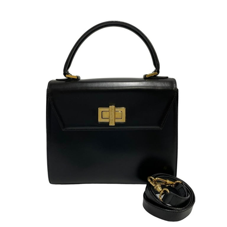 バッグ Celine Vintage Clutch Bag Black Leather Vintage Celine Black Leather Clutch Bag – The Hosta