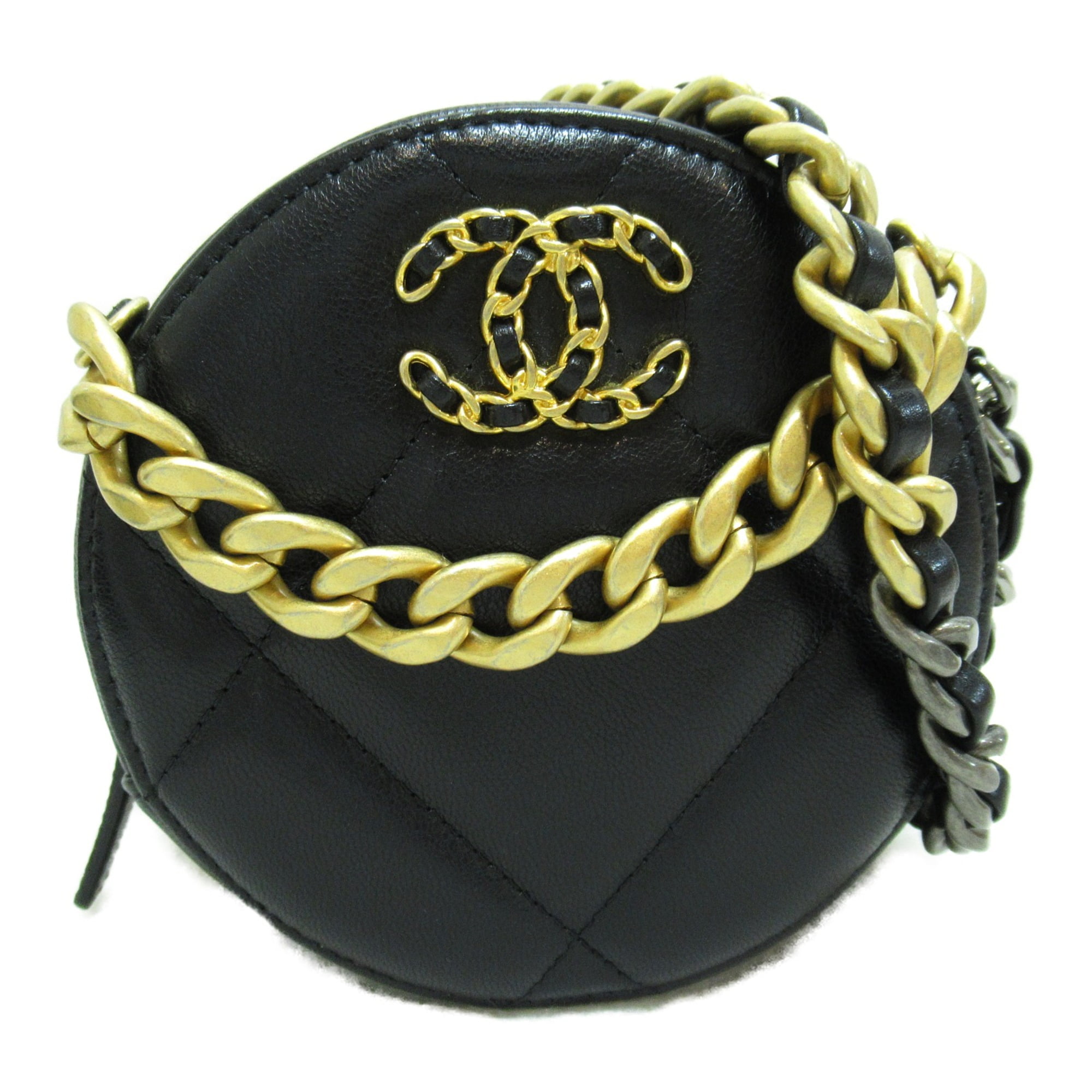 Clutch Bag Chanel Round Sling Bag Chanel Mini Circle Bag Tas