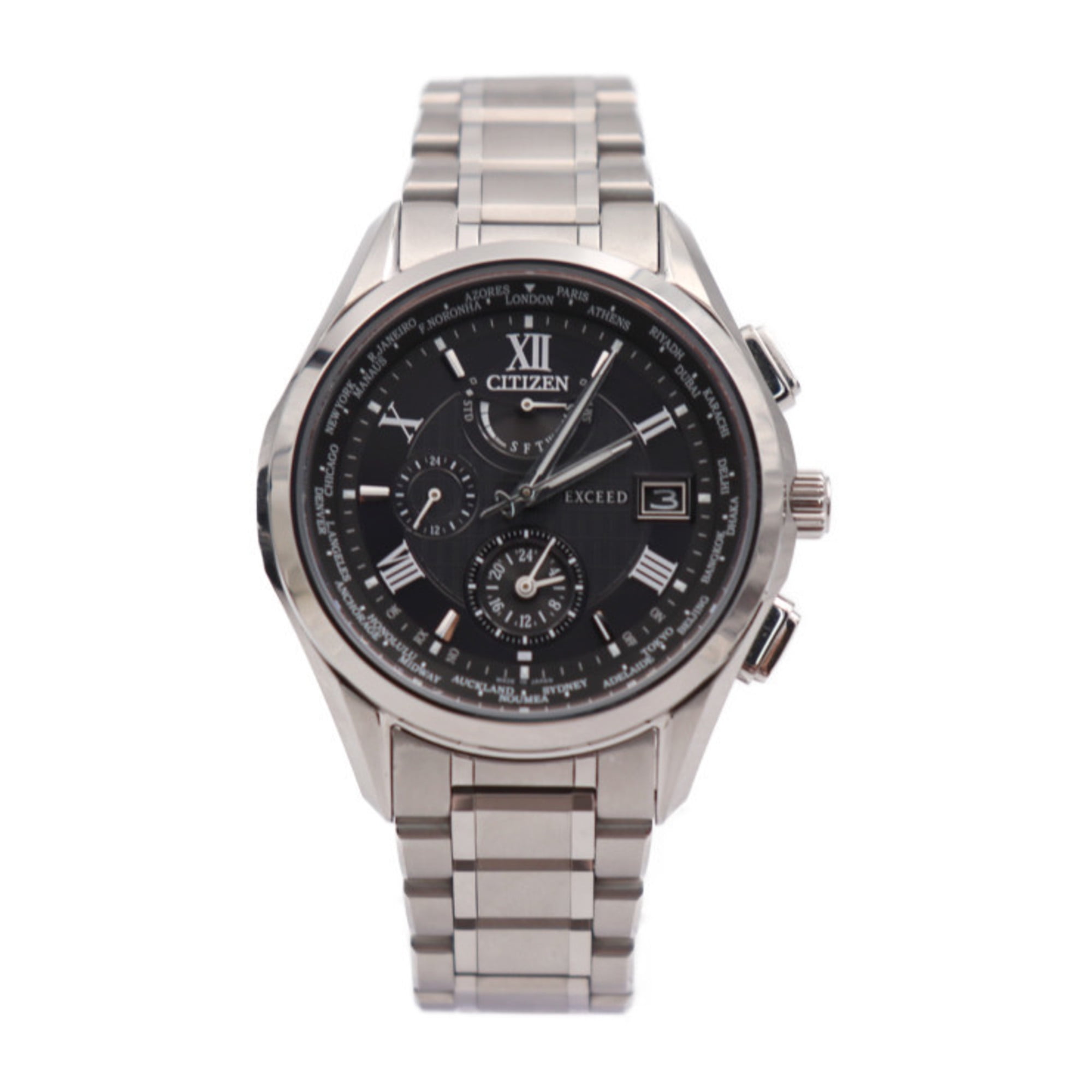 Pre-Owned CITIZEN Citizen EXCEED Exceed Watch H820-T023916 Pre-Owned CITIZEN Citizen EXCEED Exceed Watch H820-T023916