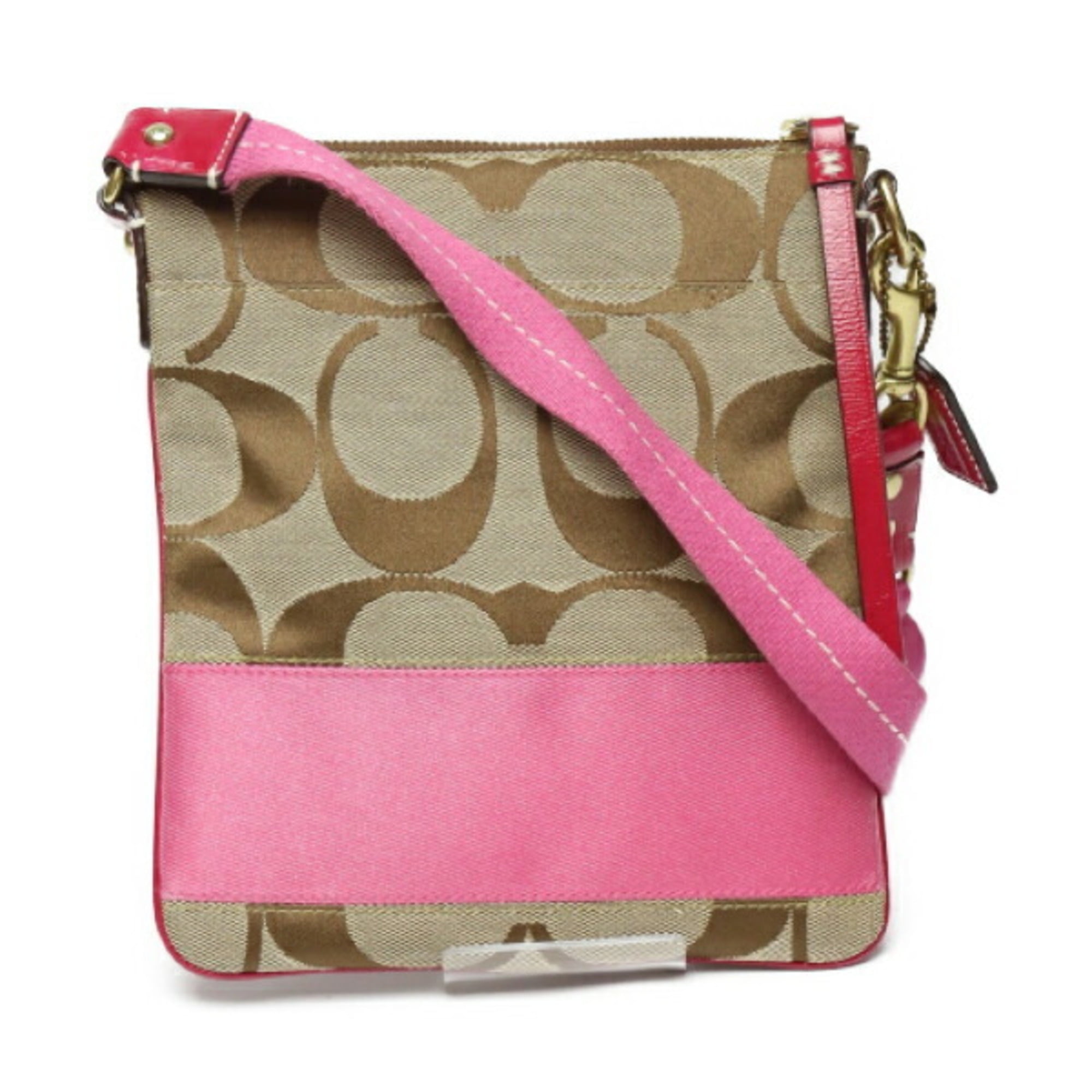 Coach purse with outside pockets hotsell