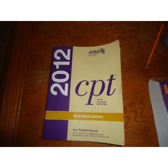Pre-Owned Pre-Owned CPT 2012 Standard Edition (Current Procedural Terminology (CPT) Standard) Paperback