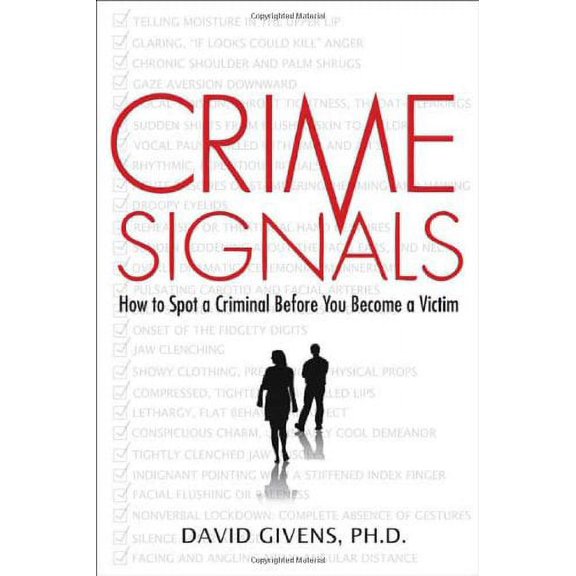 Pre-Owned CRIME SIGNALS: How to Stop Crime Before it Starts Paperback