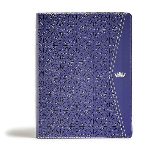 Pre-Owned CSB Tony Evans Study Bible, Purple LeatherTouch, Indexed: Black Letter, Study Notes and Commentary, Articles, Videos, Ribbon Marker, Sewn Binding, Easy-To-Read Bible Serif Type Paperback
