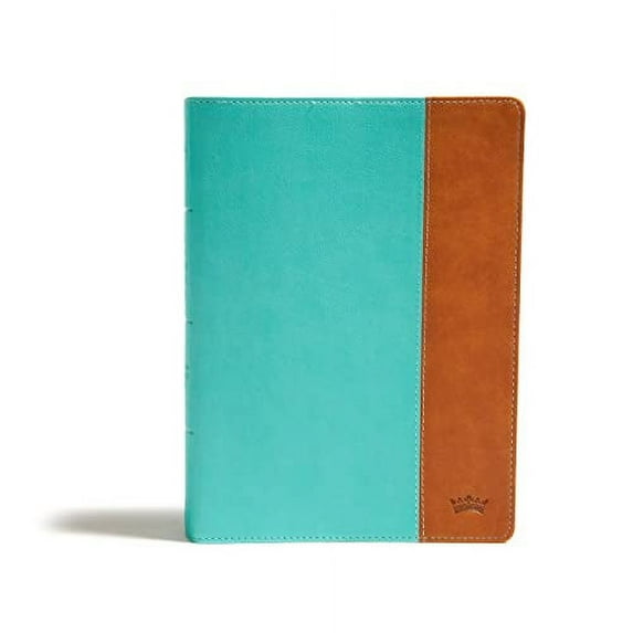 Pre-Owned CSB Tony Evans Study Bible, Teal/Earth Leathertouch: Study Notes and Commentary, Articles, Videos, Easy-To-Read Font (Imitation Leather) 1087720303 9781087720302