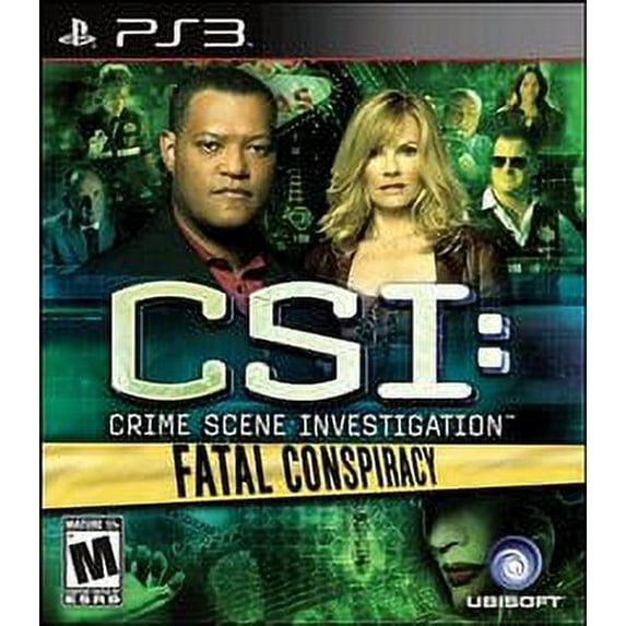 CSI Fatal Conspiracy - Playstation 3