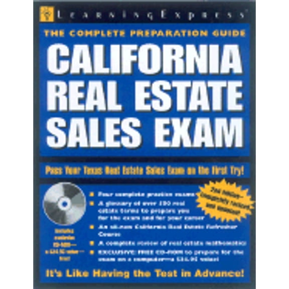 Pre-Owned California Real Estate Sales Exam (Paperback) 1576855139 9781576855133