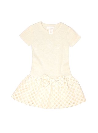 White Camilla Dress & Leggings - Toddler & Girls