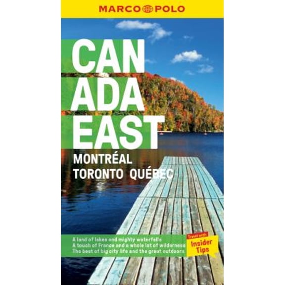 Pre-Owned Canada East Marco Polo Pocket Travel Guide - with pull out map: Montreal, Toronto and Quebec (Paperback) by Marco Polo