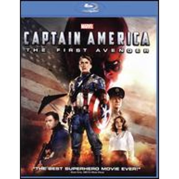 Pre-Owned Captain America: The First Avenger Blu-ray by Joe Johnston Action Superhero Film